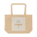 Corgi Tote Bag — My heart belongs to a Corgi