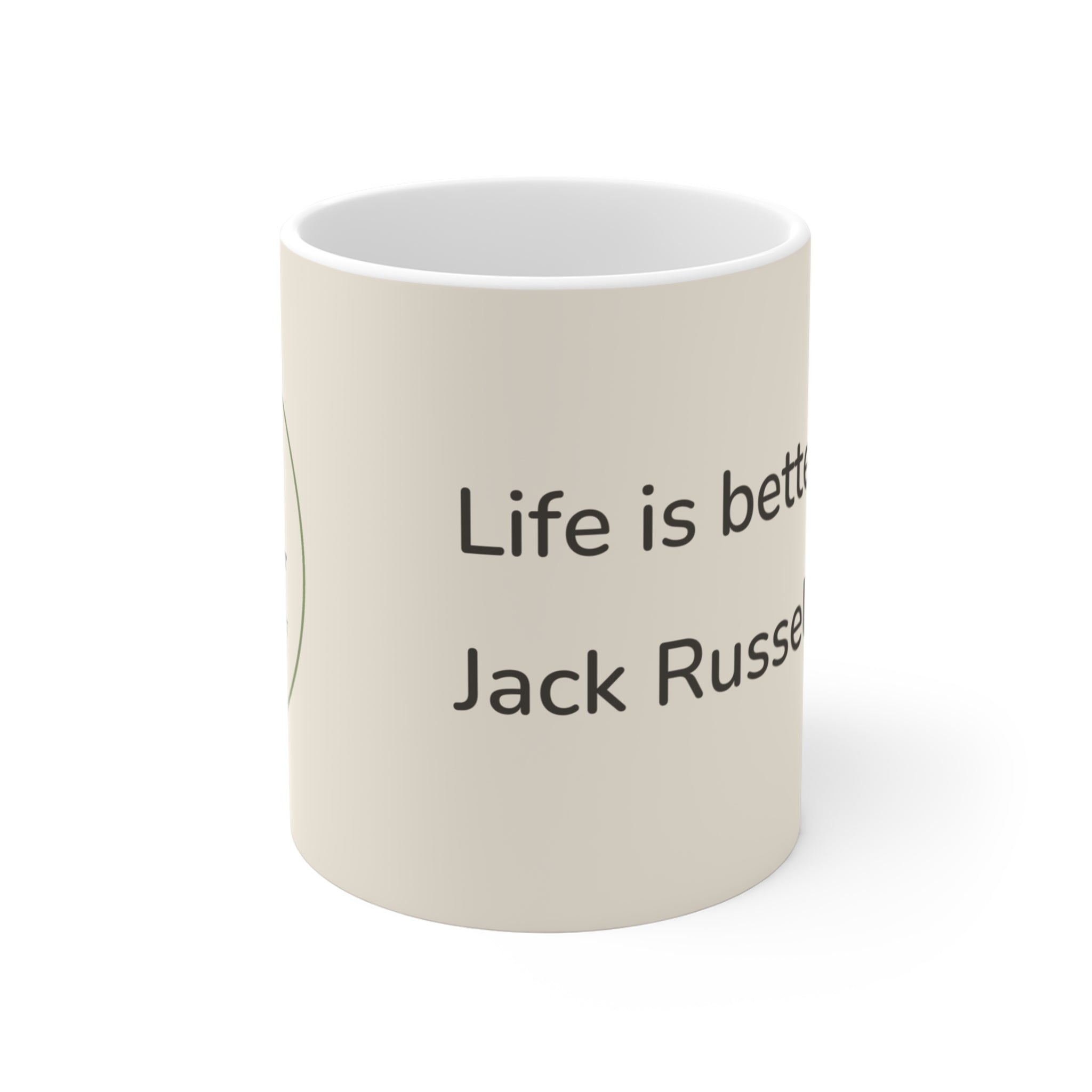 Jack Russell Terrier Mug — Life is better with a Jack Russell Terrier