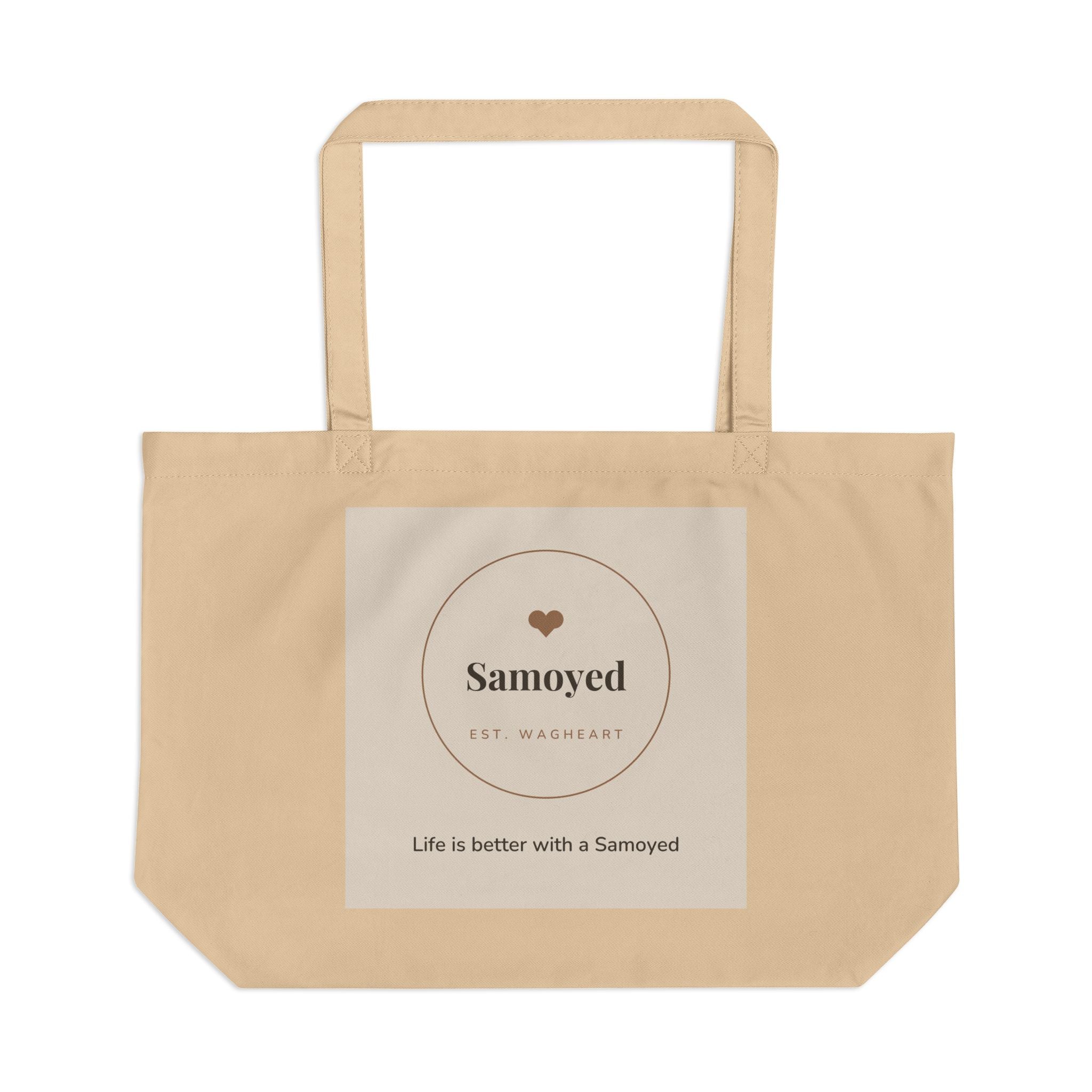 Samoyed Tote Bag — Life is better with a Samoyed