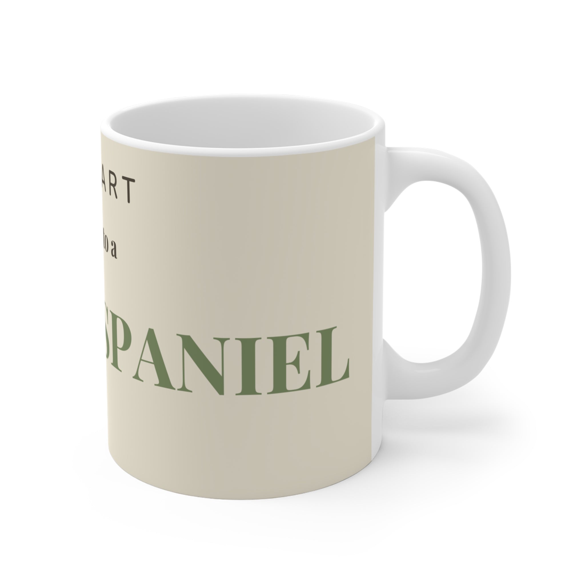 Cocker Spaniel Mug — My heart belongs to a Cocker Spaniel