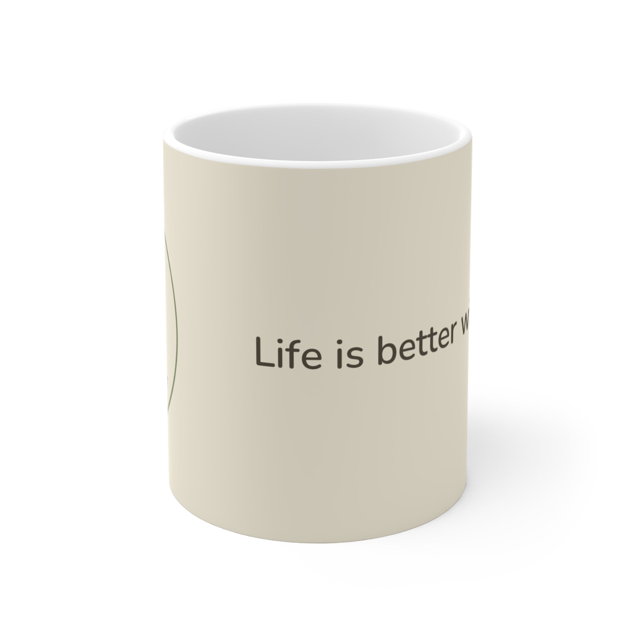 Akita Mug — Life is better with an Akita