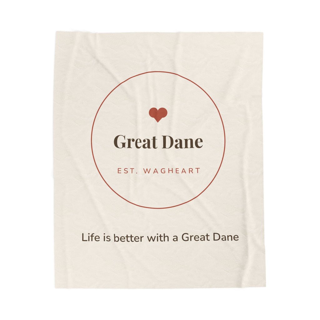 Great Dane Cozy Blanket — Life is better with a Great Dane