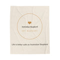Australian Shepherd Cozy Blanket — Life is better with an Australian Shepherd