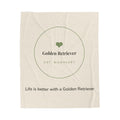 Golden Retriever Cozy Blanket — Life is better with a Golden Retriever