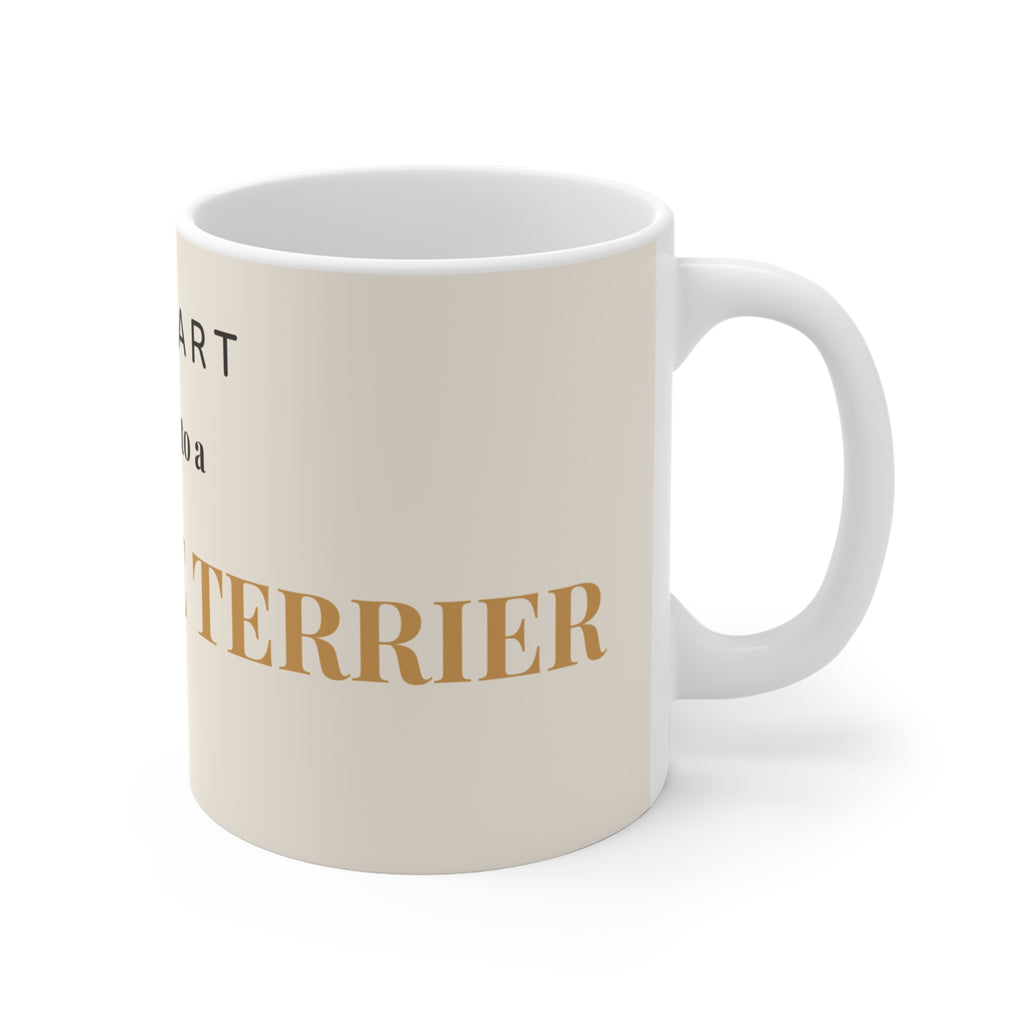 Yorkshire Terrier Mug — My heart belongs to a Yorkshire Terrier