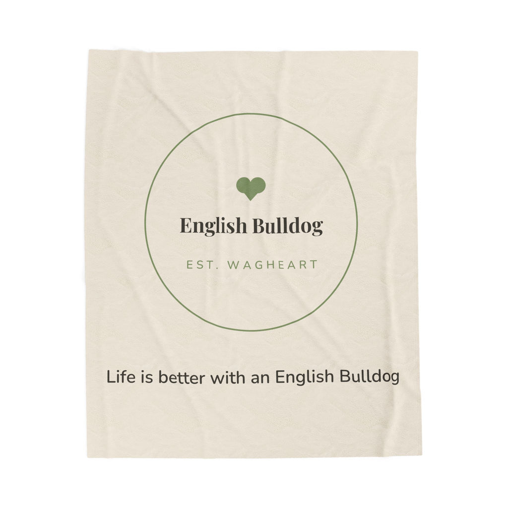 English Bulldog Cozy Blanket — Life is better with an English Bulldog