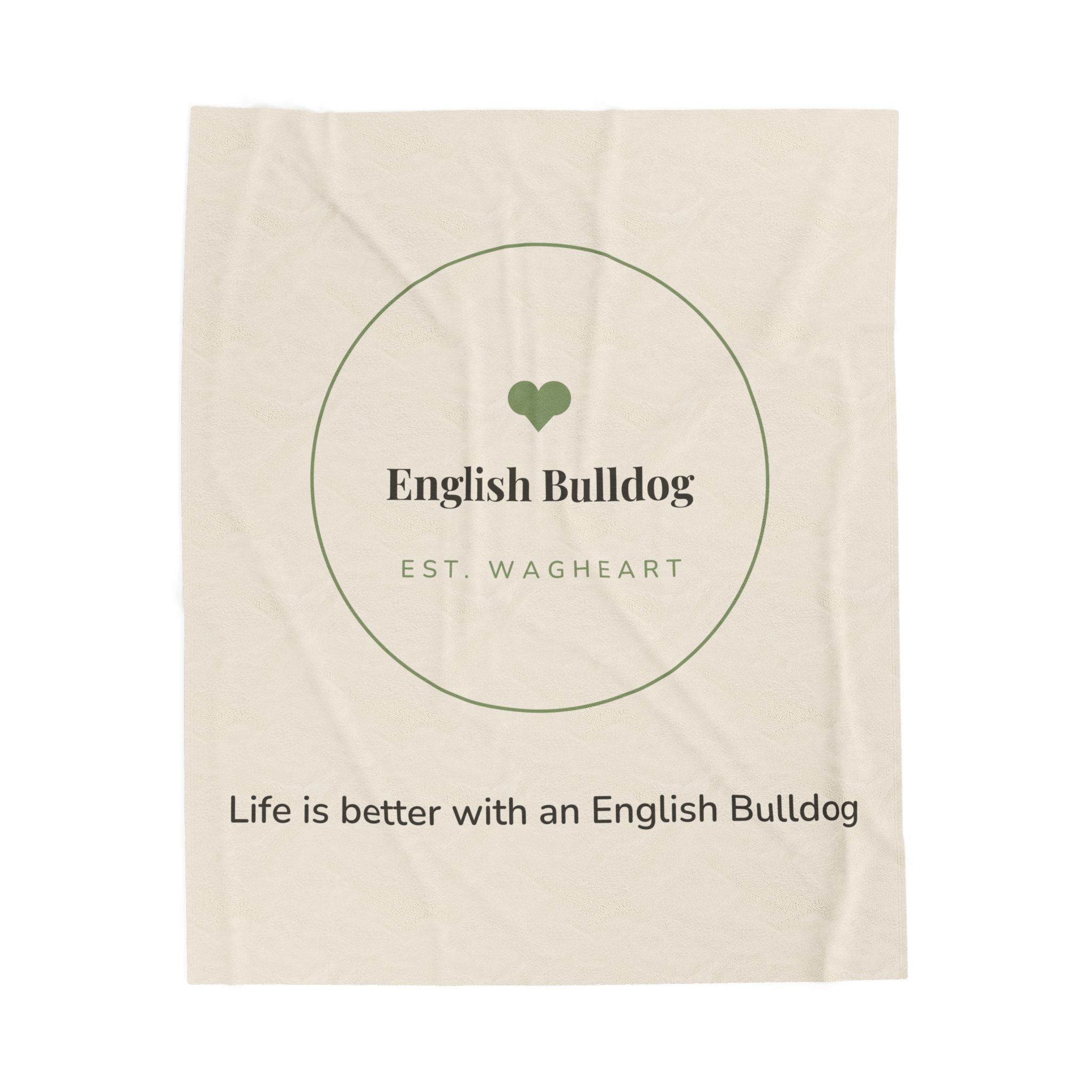 English Bulldog Cozy Blanket — Life is better with an English Bulldog