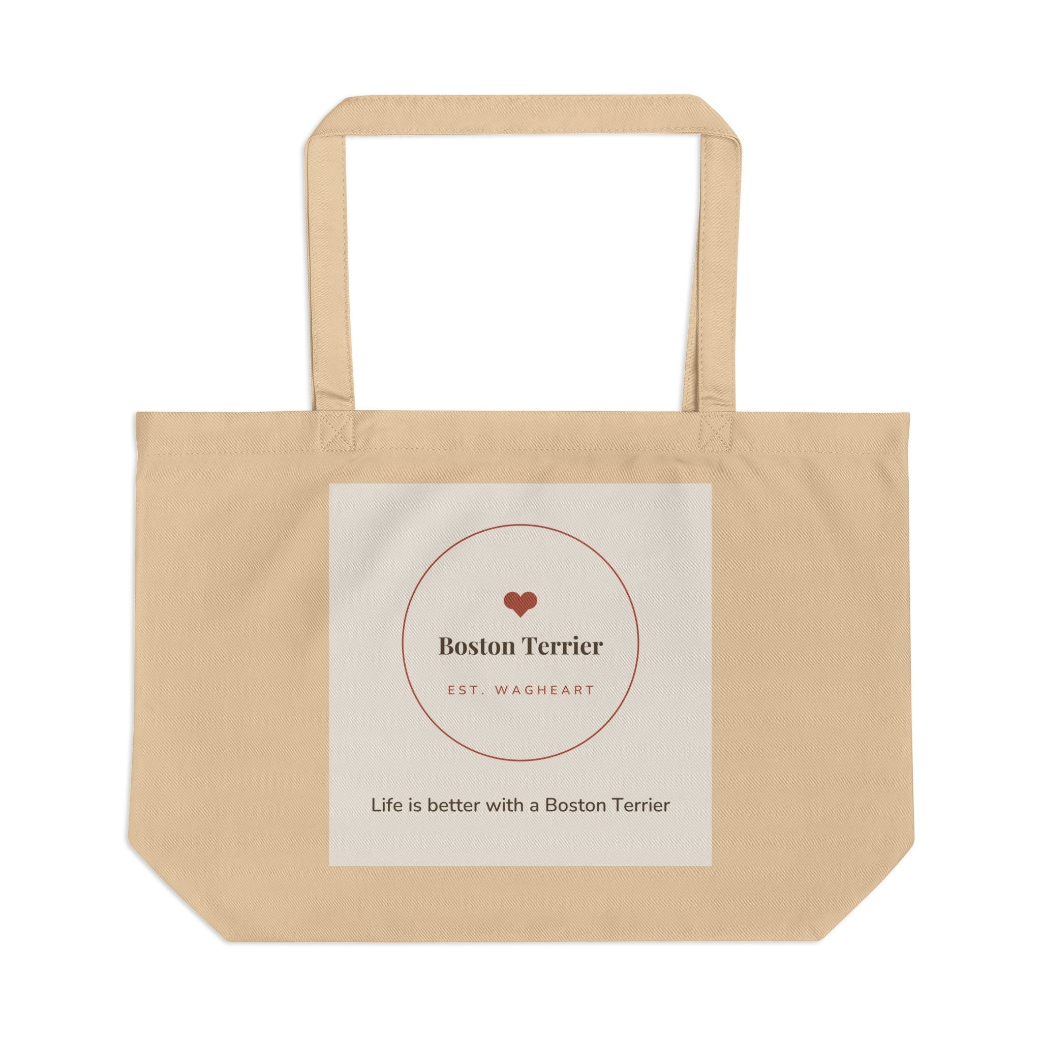 Boston Terrier Tote Bag — Life is better with a Boston Terrier