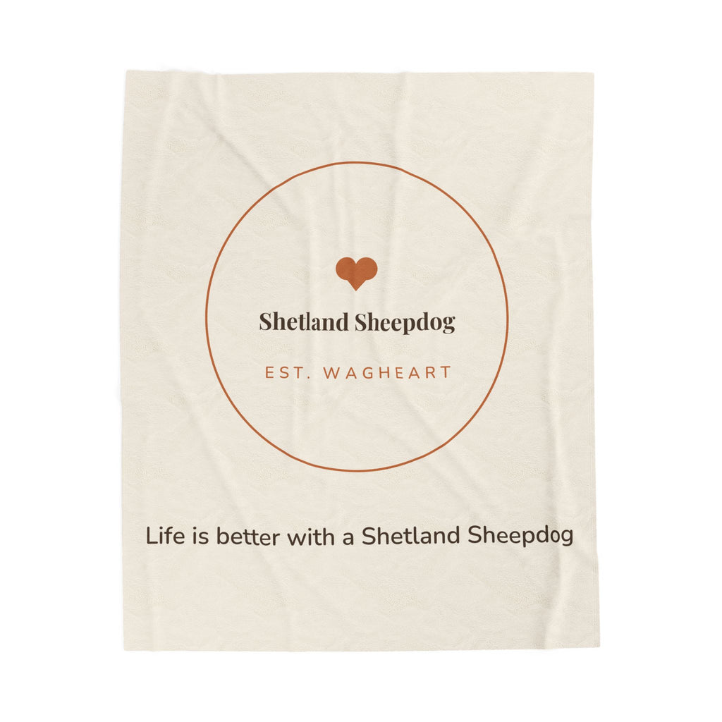 Shetland Sheepdog Cozy Blanket — Life is better with a Shetland Sheepdog