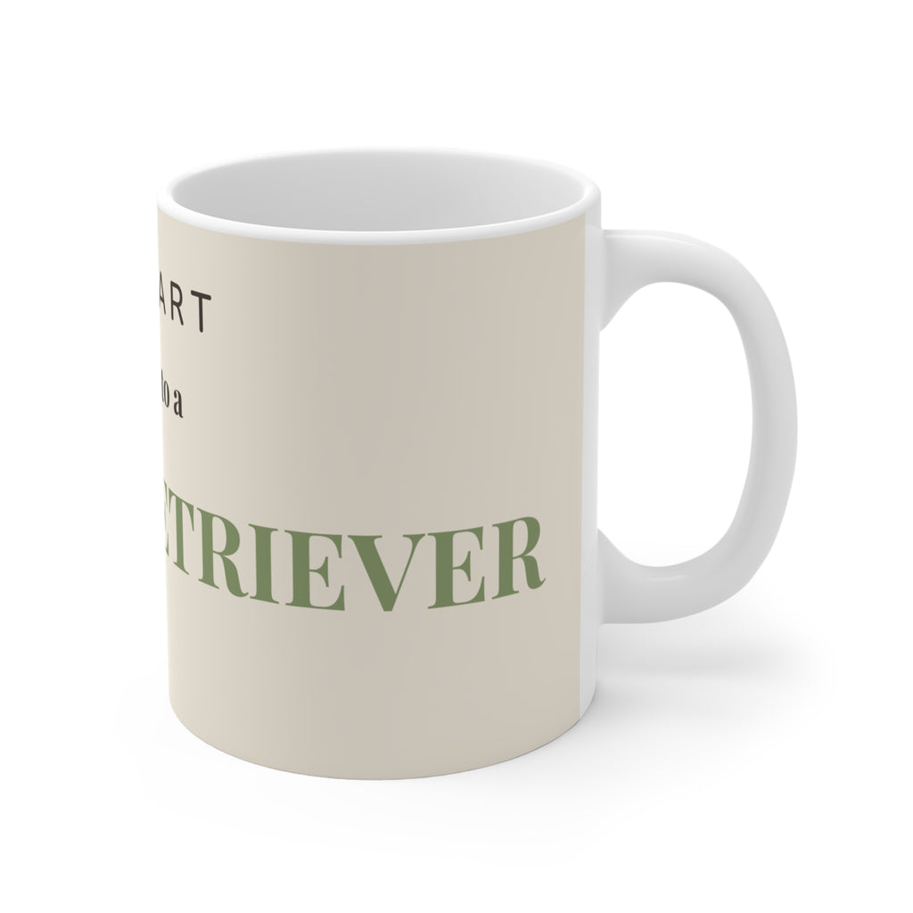 Golden Retriever Mug — My heart belongs to a Golden Retriever