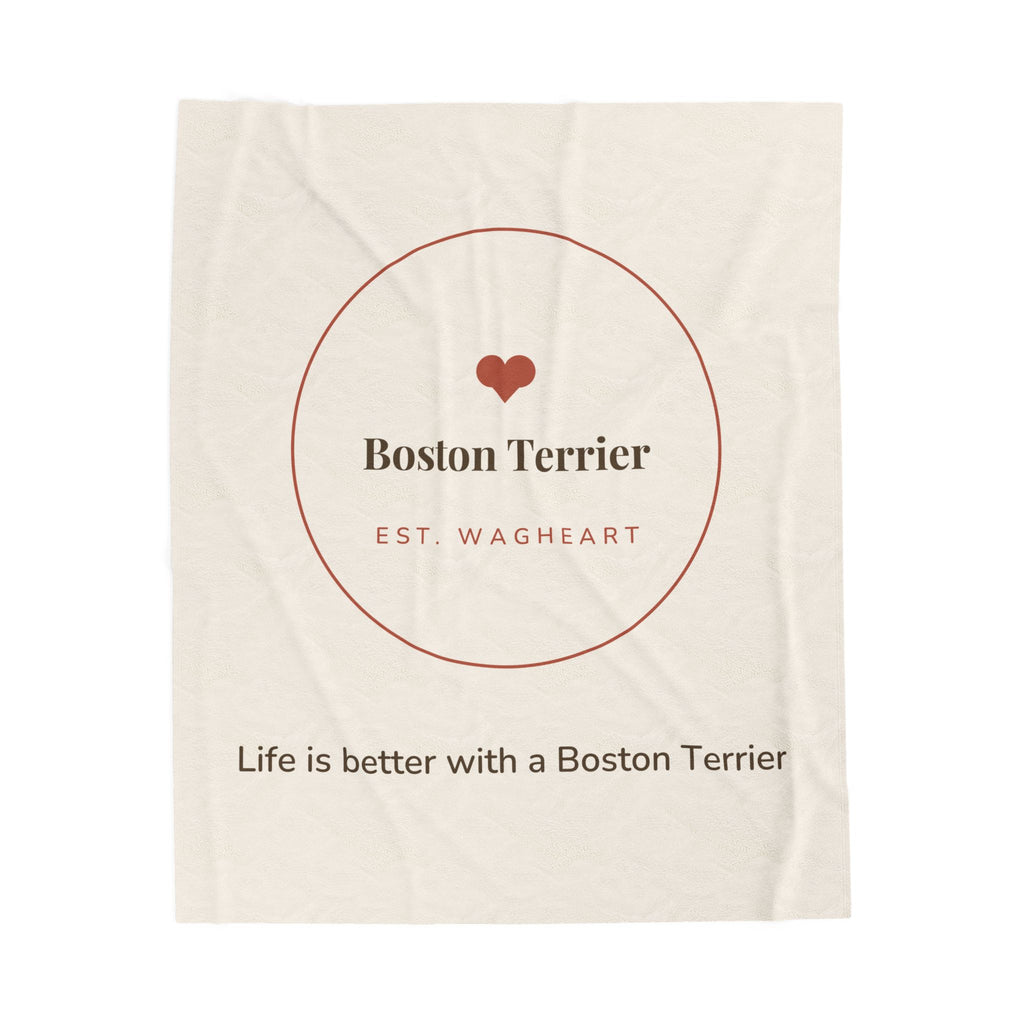 Boston Terrier Cozy Blanket — Life is better with a Boston Terrier