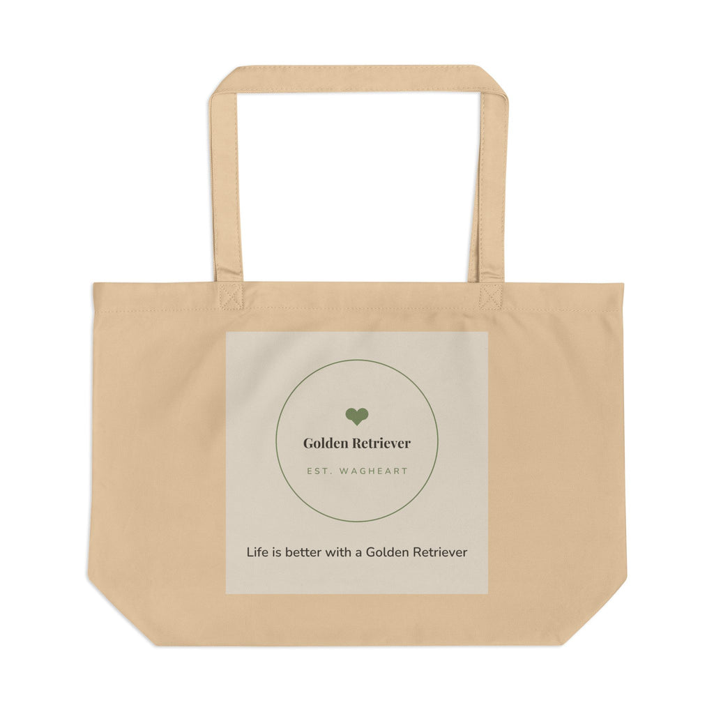 Golden Retriever Tote Bag — Life is better with a Golden Retriever