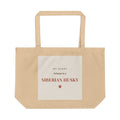 Siberian Husky Tote Bag — My heart belongs to a Siberian Husky