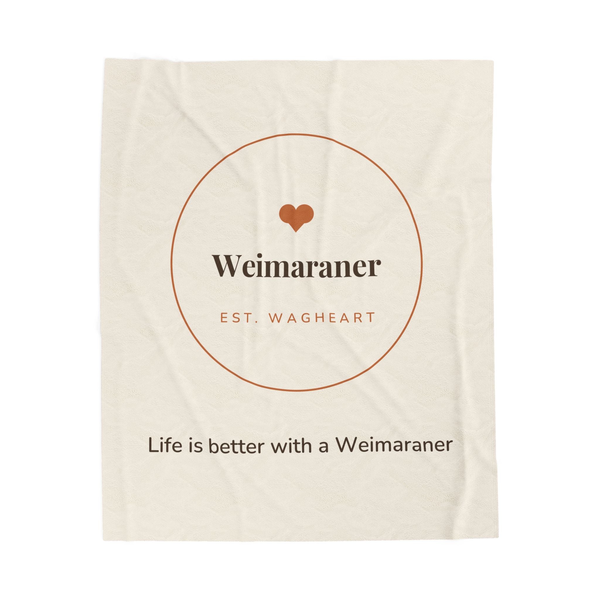 Weimaraner Cozy Blanket — Life is better with a Weimaraner
