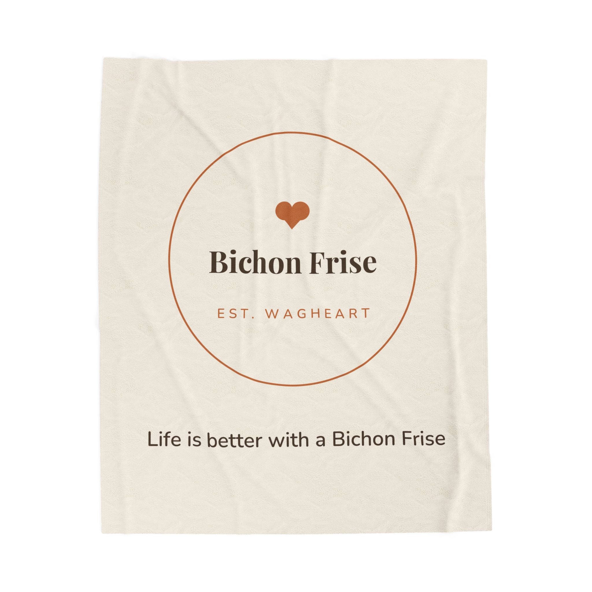 Bichon Frise Cozy Blanket — Life is better with a Bichon Frise