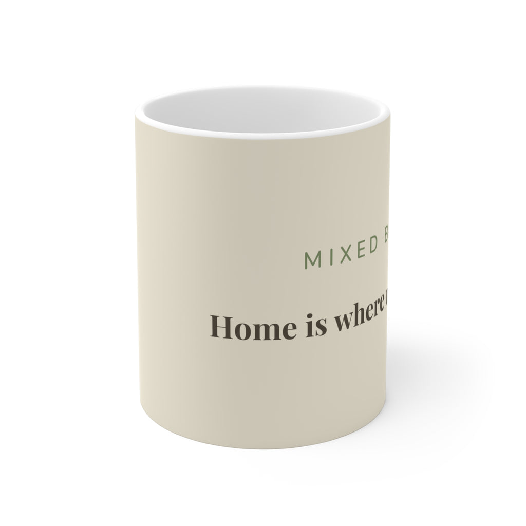Mixed Breed Mug — Home is where my Rescue is