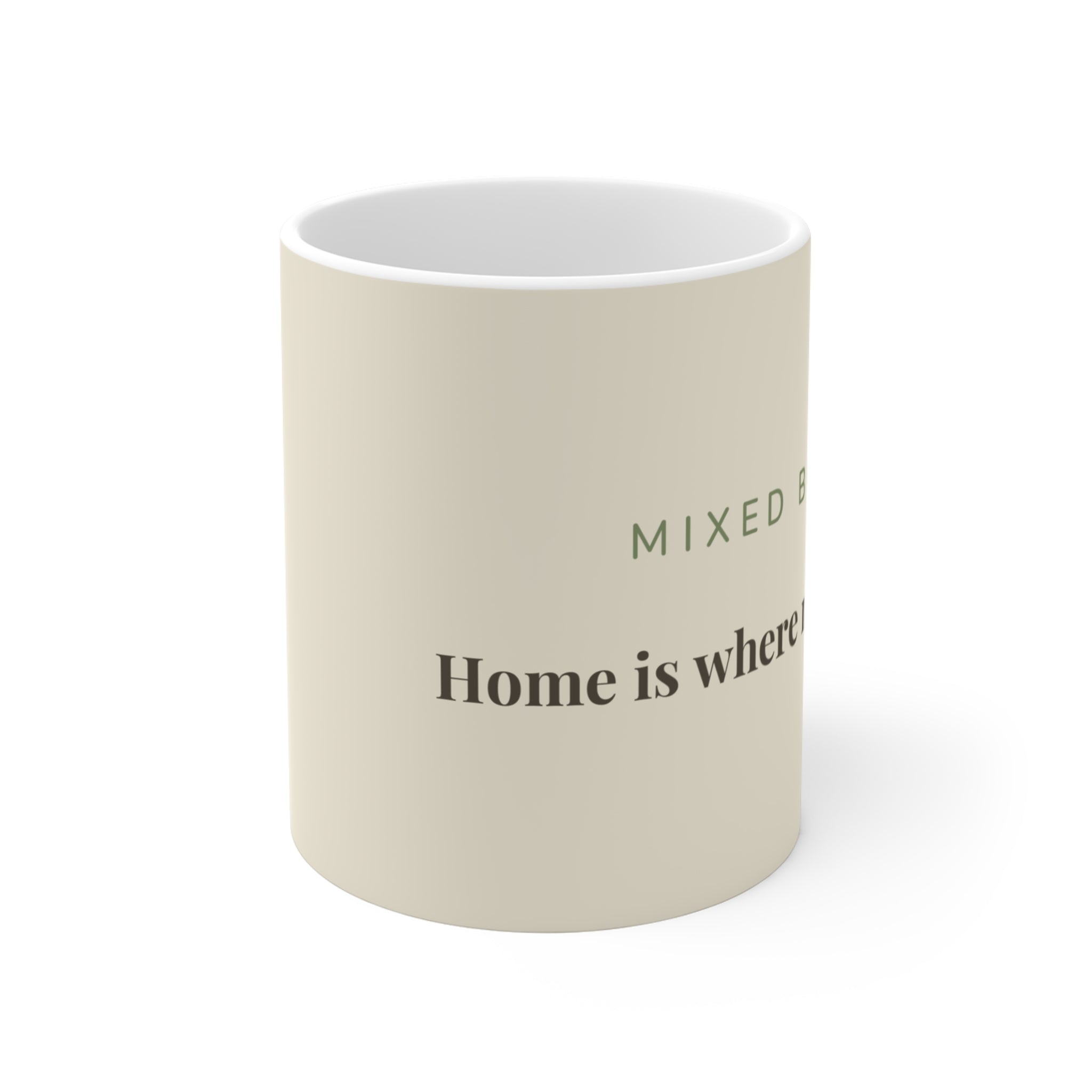 Mixed Breed Mug — Home is where my Rescue is
