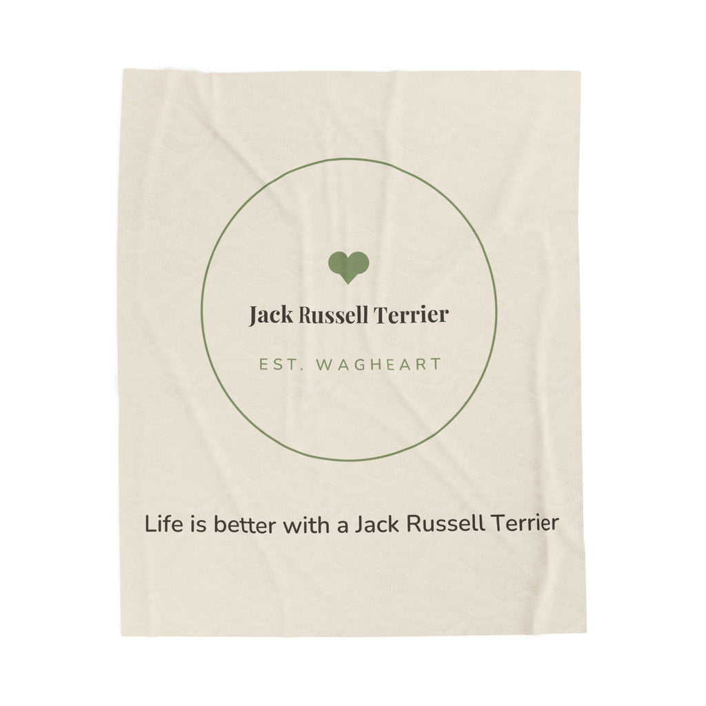 Jack Russell Terrier Cozy Blanket — Life is better with a Jack Russell Terrier