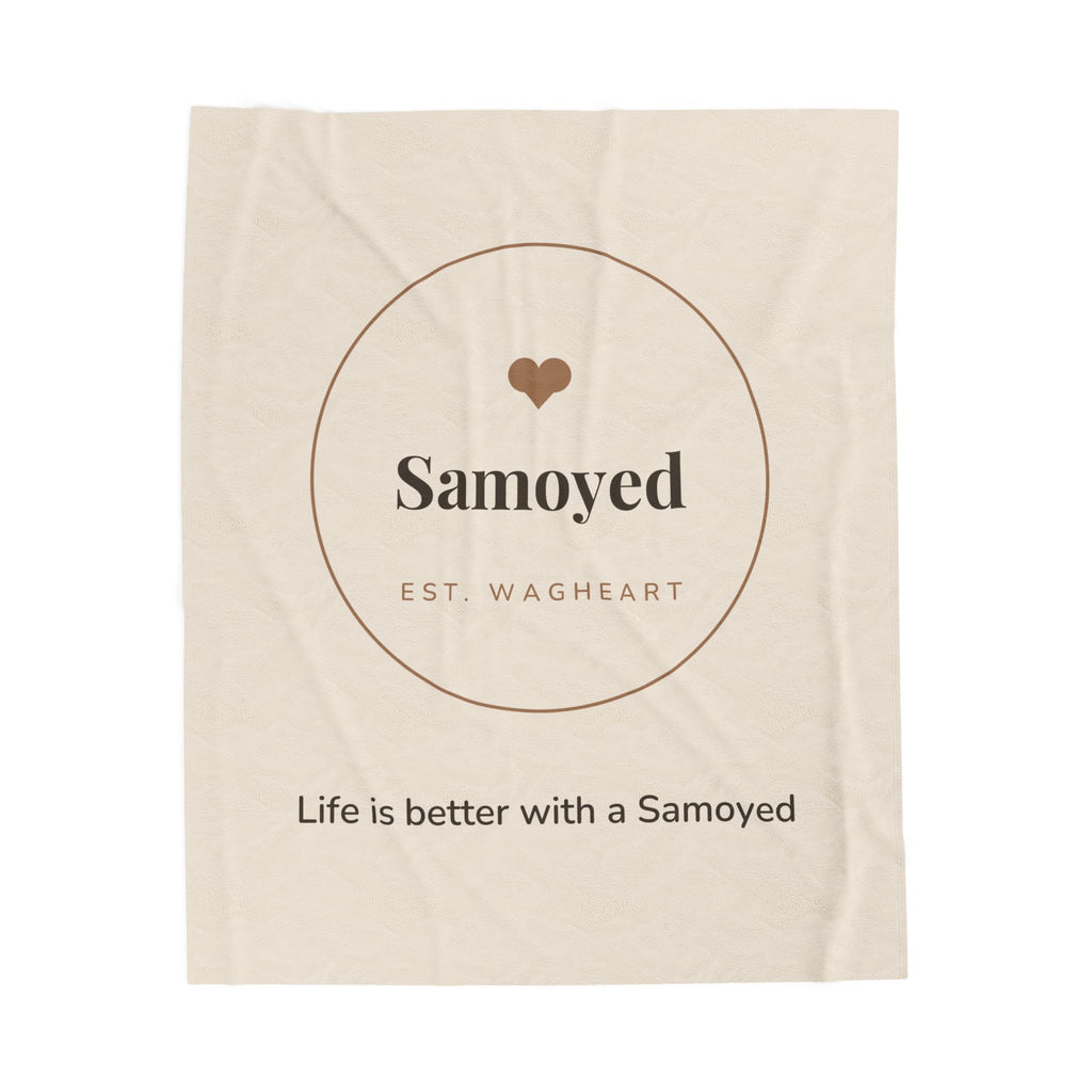Samoyed Cozy Blanket — Life is better with a Samoyed