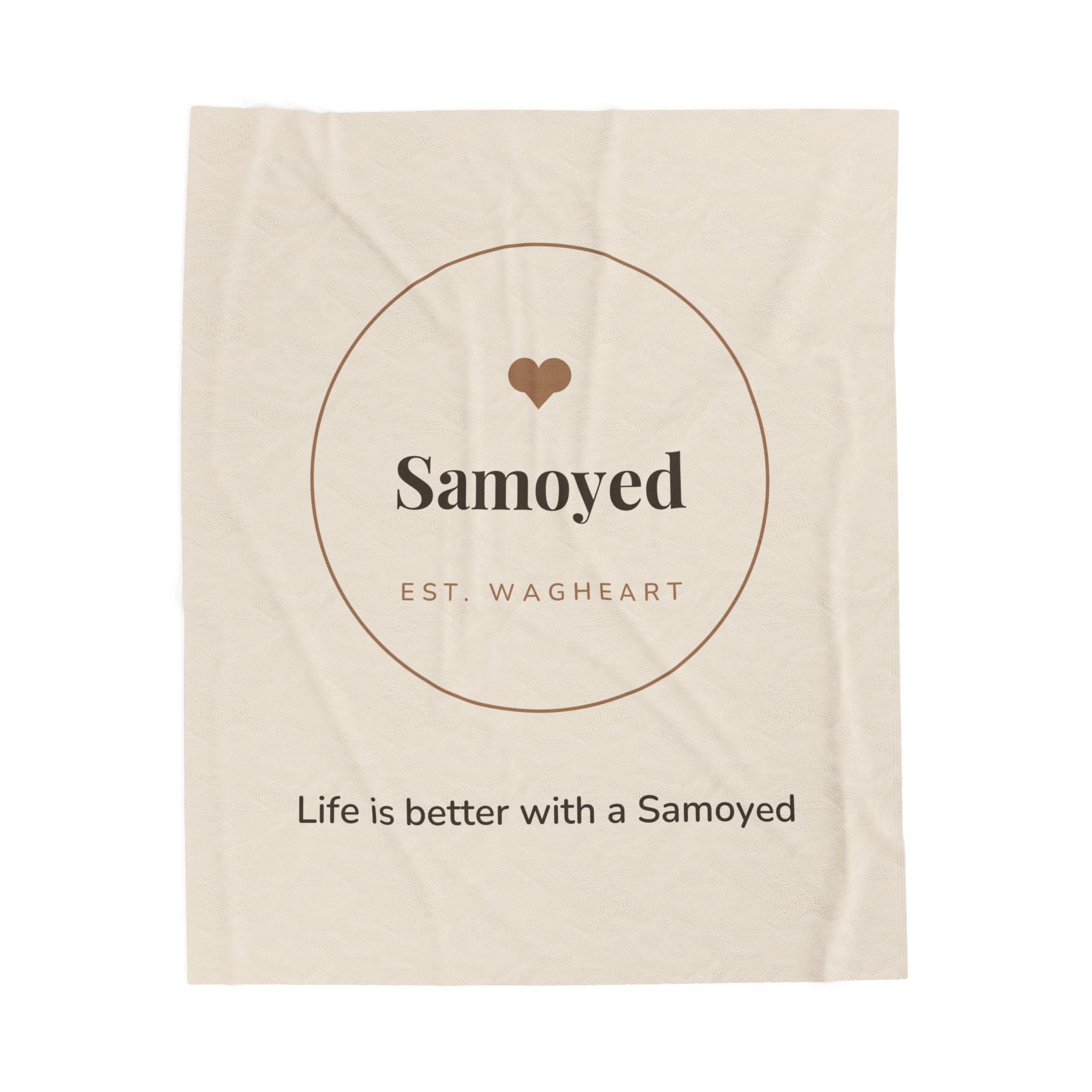 Samoyed Cozy Blanket — Life is better with a Samoyed