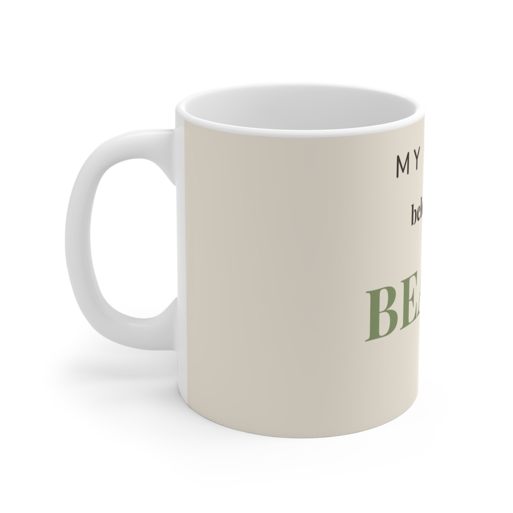 Beagle Mug — My heart belongs to a Beagle