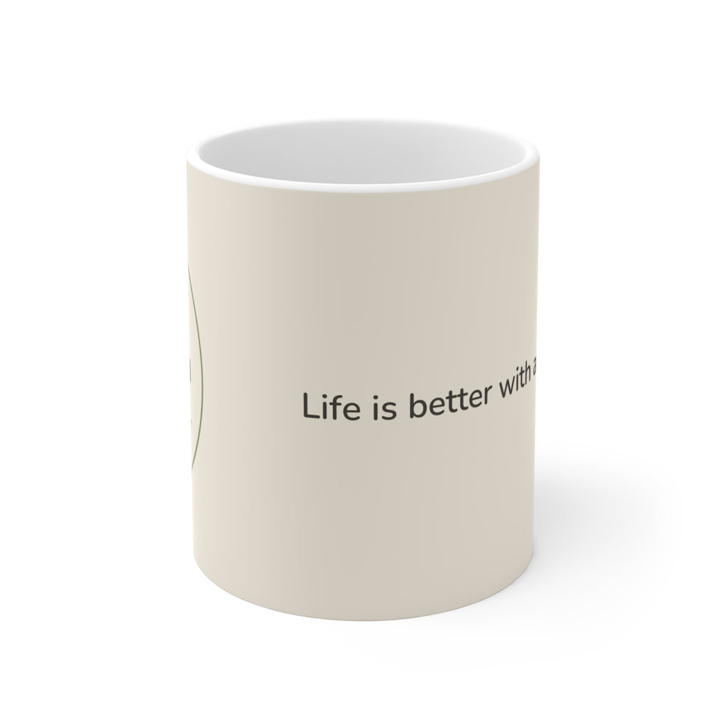 Saint Bernard Mug — Life is better with a Saint Bernard