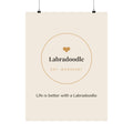 Labradoodle Art Print — Life is better with a Labradoodle