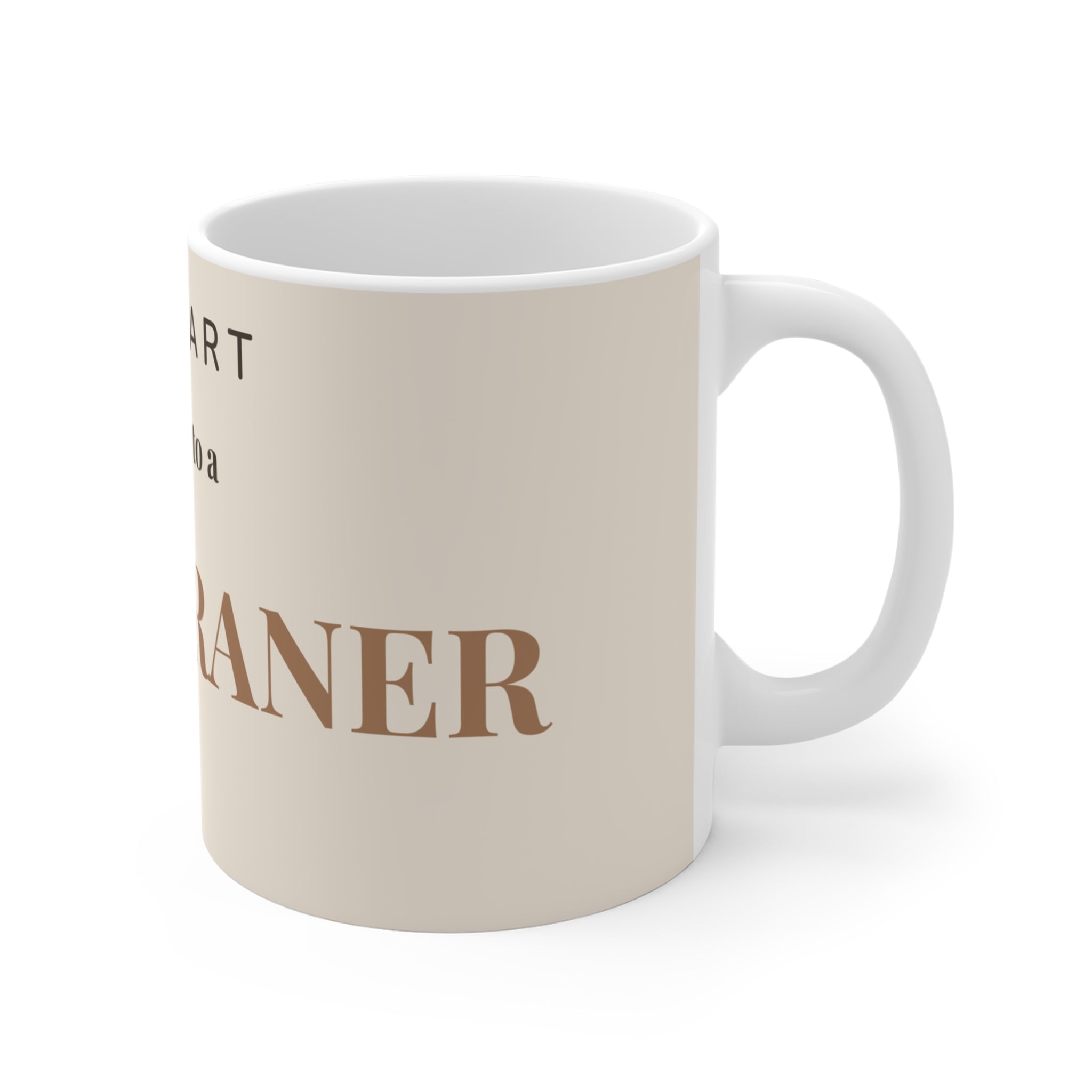 Weimaraner Mug — My heart belongs to a Weimaraner
