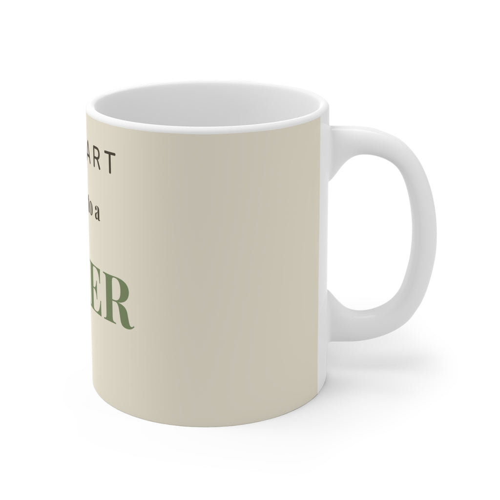 Boxer Mug — My heart belongs to a Boxer