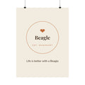 Beagle Art Print — Life is better with a Beagle