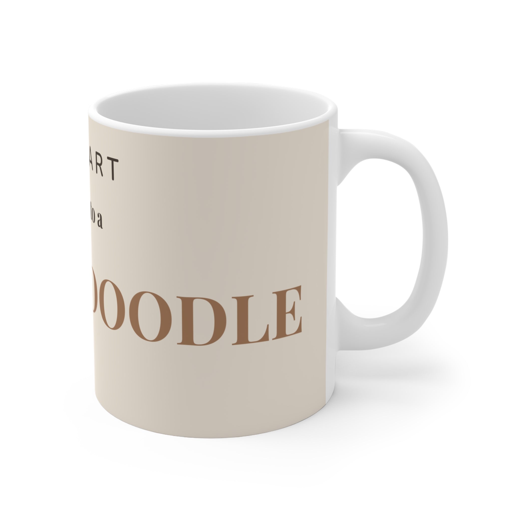 Golden Doodle Mug — My heart belongs to a Golden Doodle