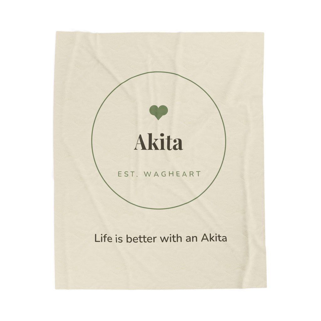 Akita Cozy Blanket — Life is better with an Akita
