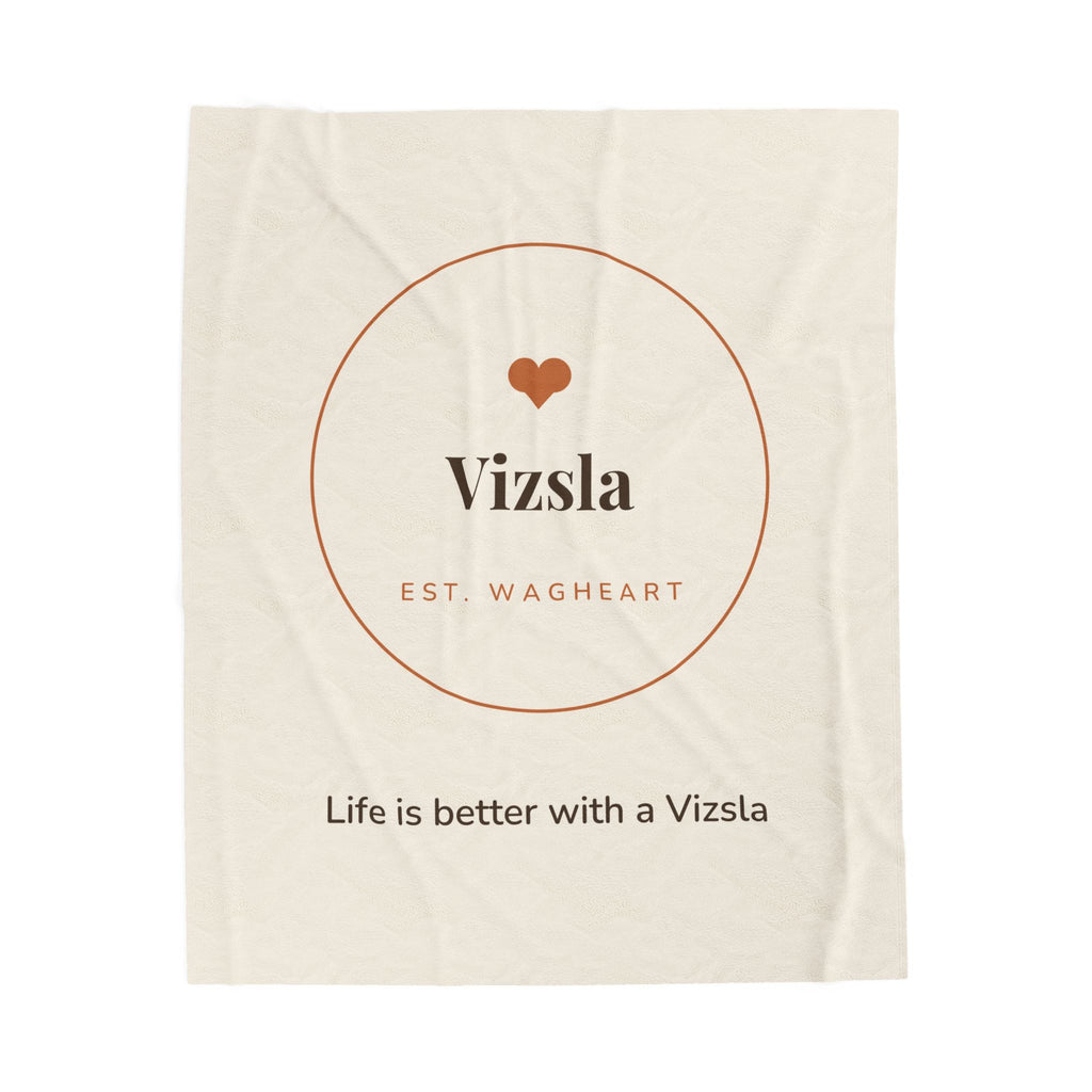 Vizsla Cozy Blanket — Life is better with a Vizsla