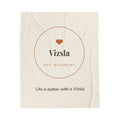 Vizsla Cozy Blanket — Life is better with a Vizsla