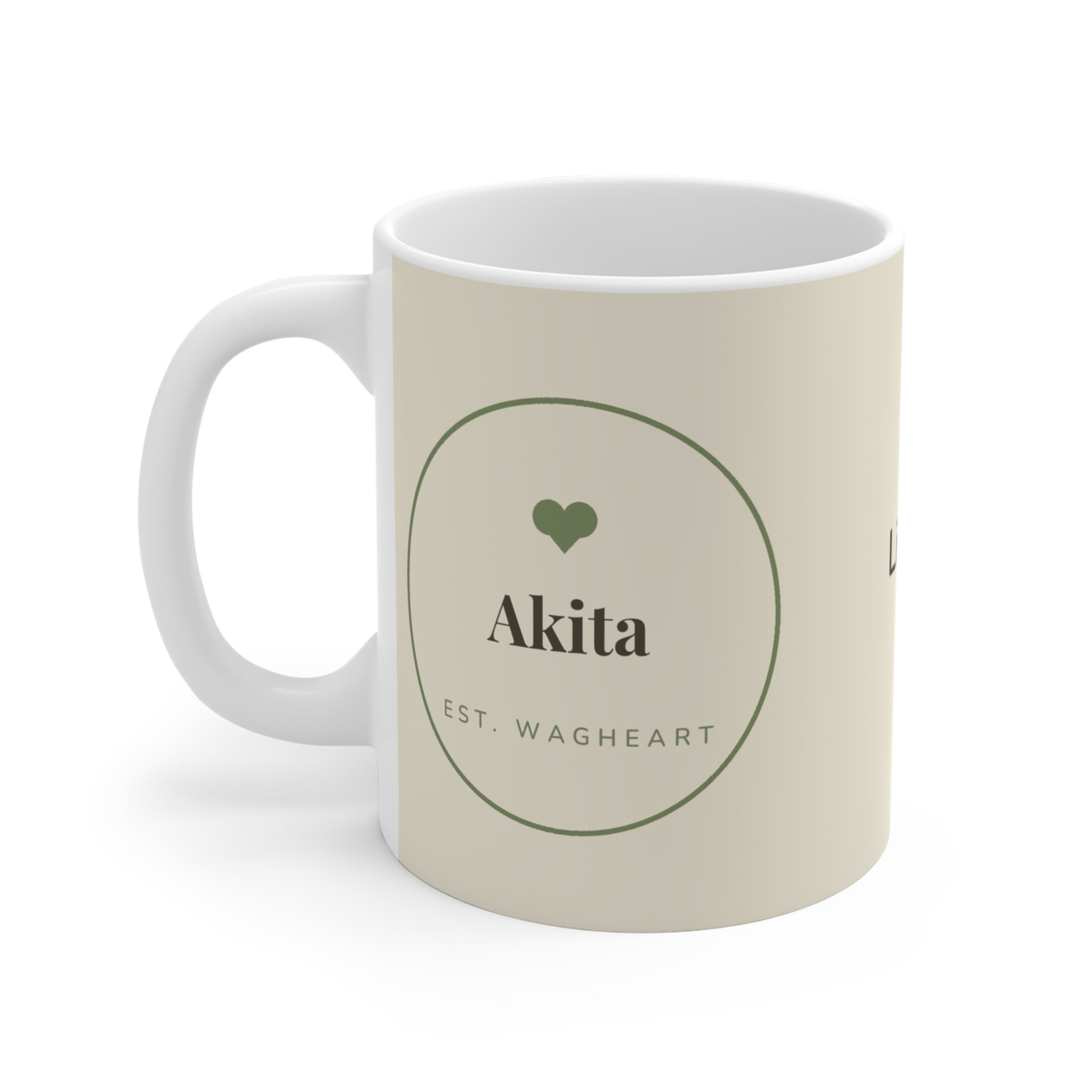 Akita Mug — Life is better with an Akita