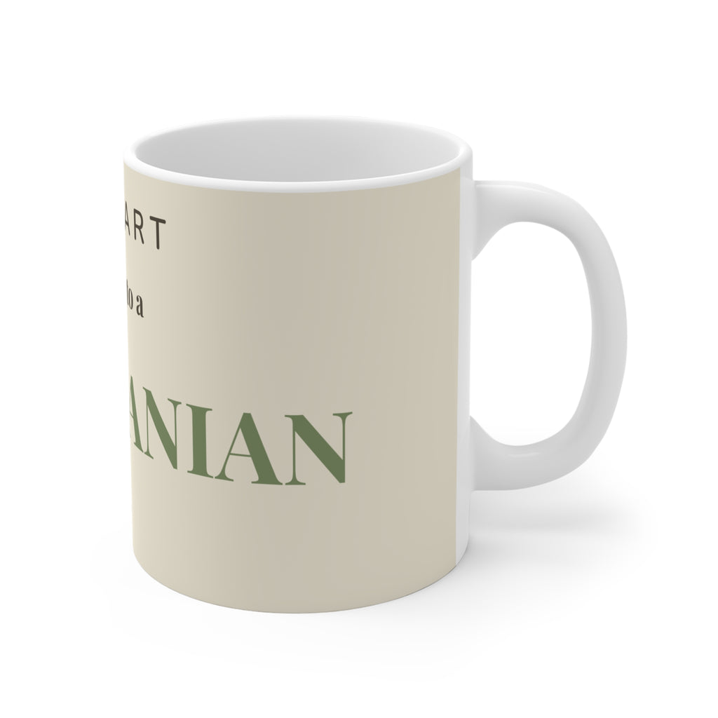 Pomeranian Mug — My heart belongs to a Pomeranian
