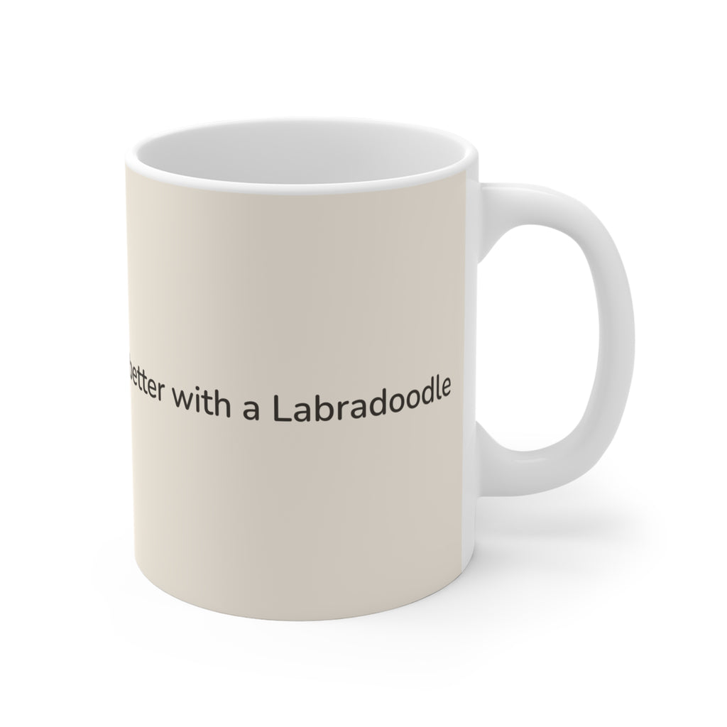 Labradoodle Mug — Life is better with a Labradoodle