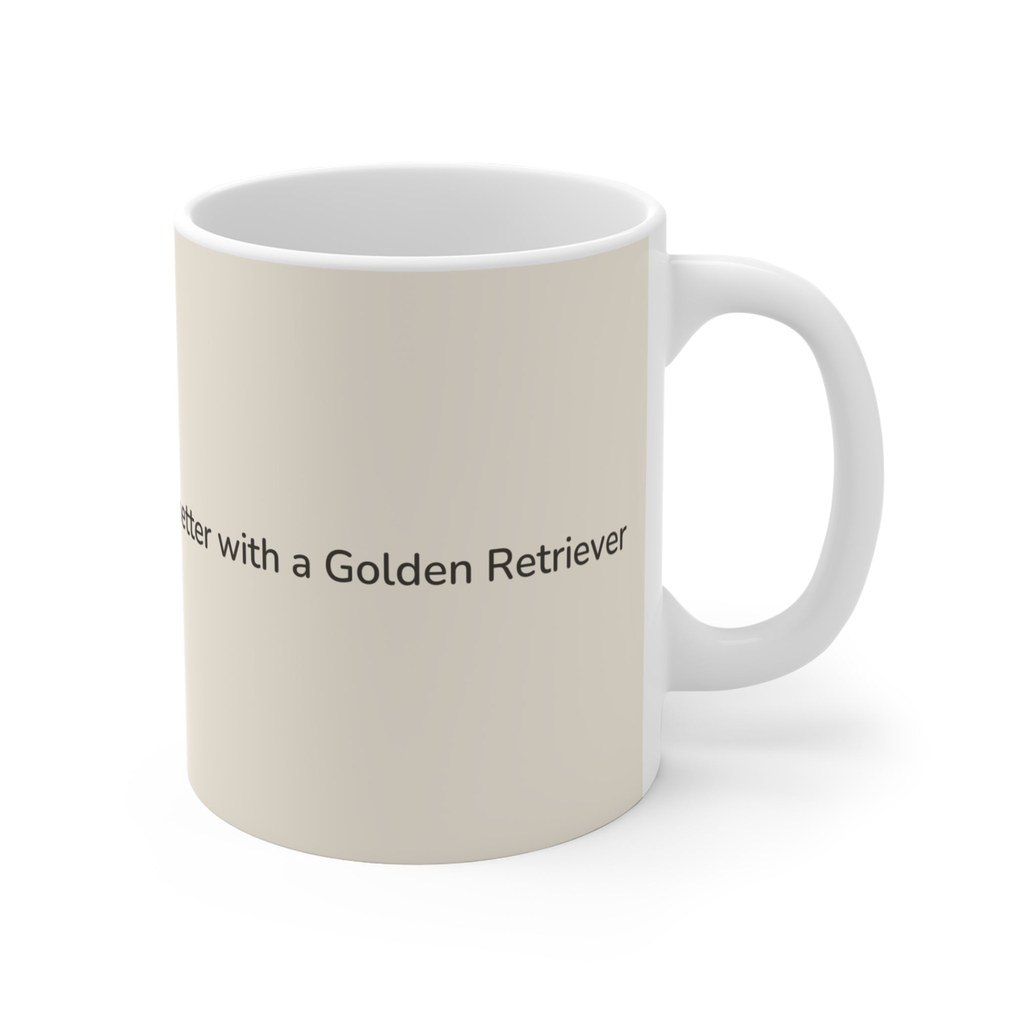Golden Retriever Mug — Life is better with a Golden Retriever