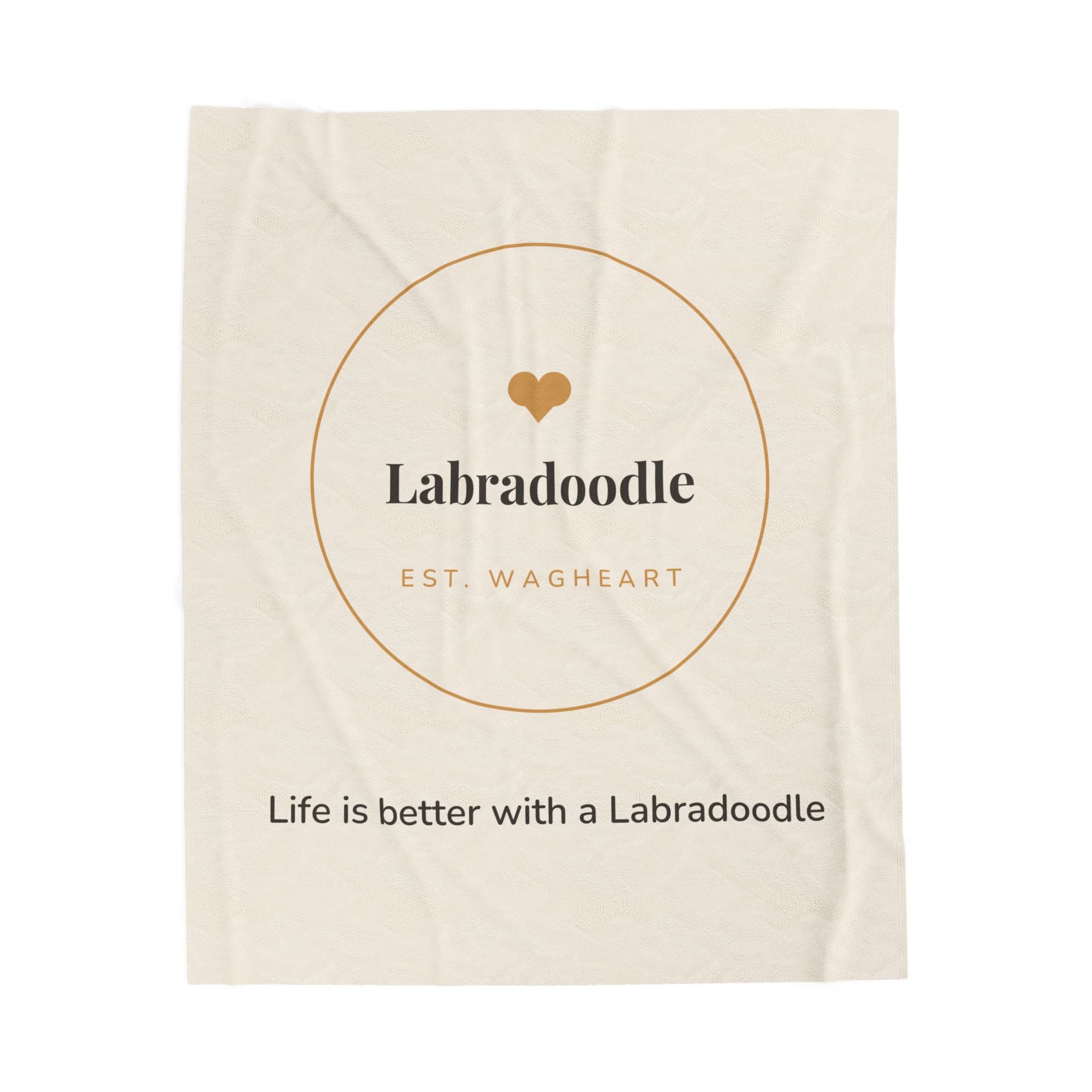 Labradoodle Cozy Blanket — Life is better with a Labradoodle