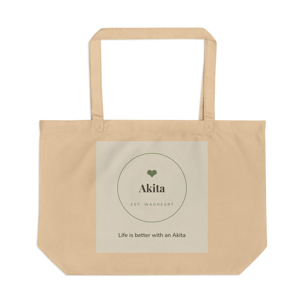 Akita Tote Bag — Life is better with an Akita