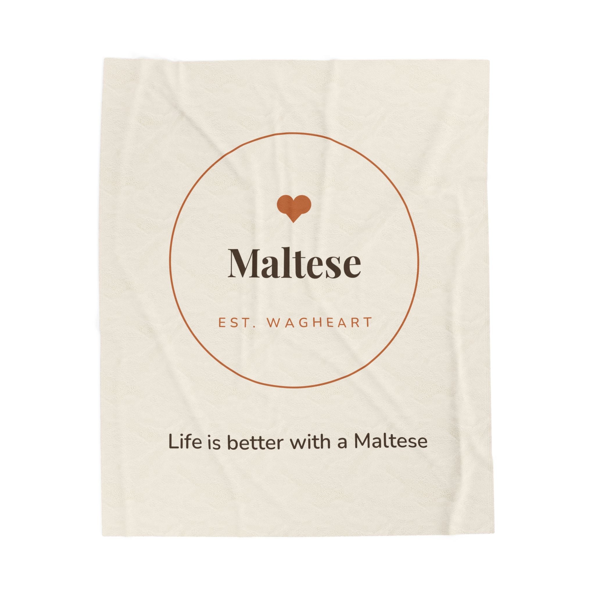 Maltese Cozy Blanket — Life is better with a Maltese