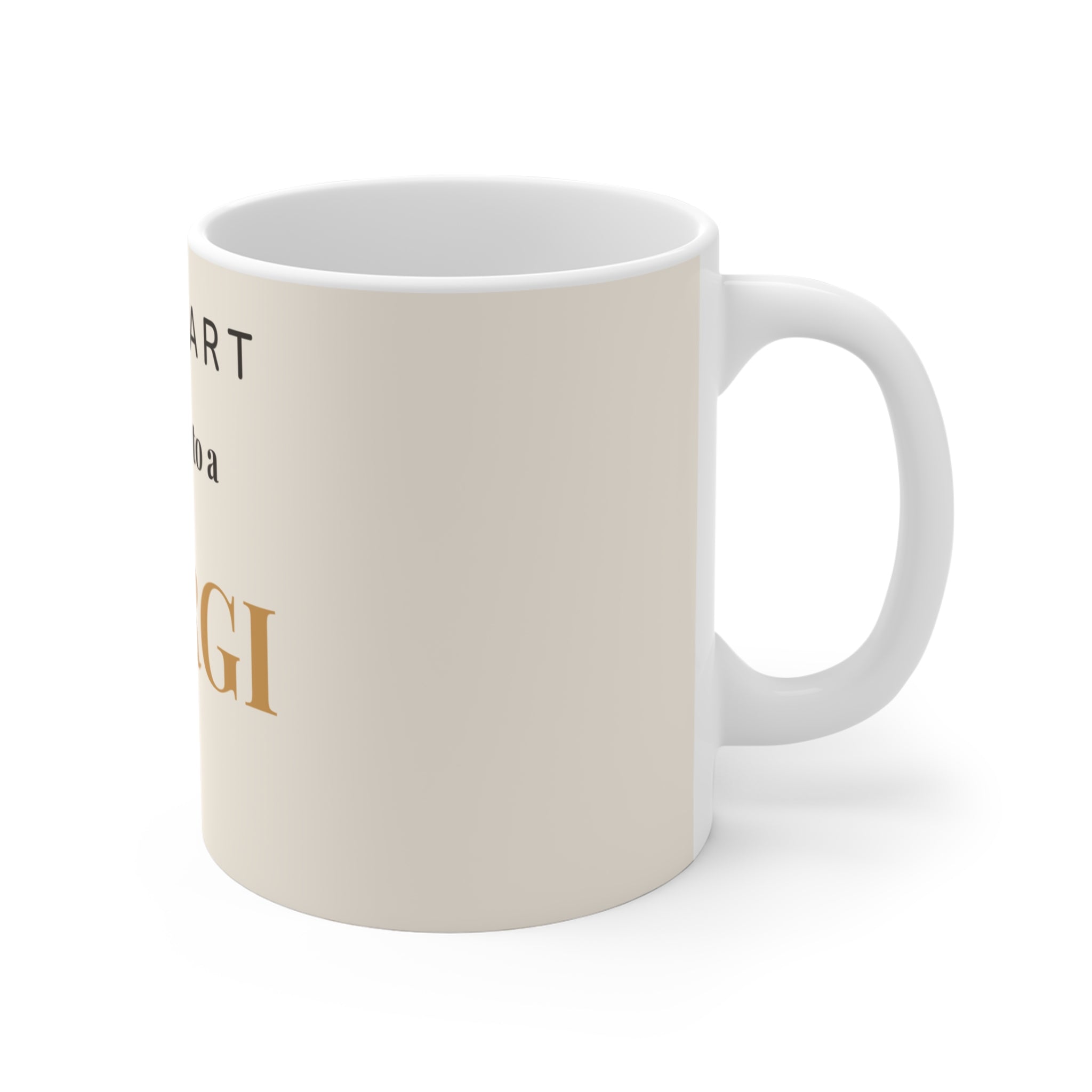 Corgi Mug — My heart belongs to a Corgi