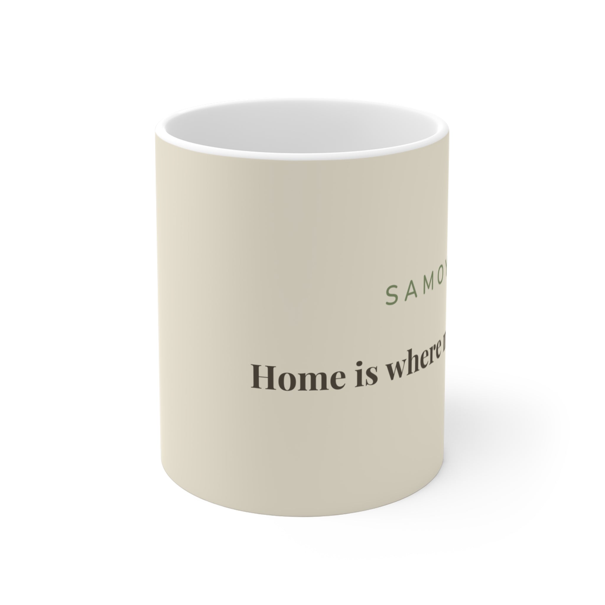 Samoyed Mug — Home is where my Sammy is
