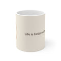 Weimaraner Mug — Life is better with a Weimaraner