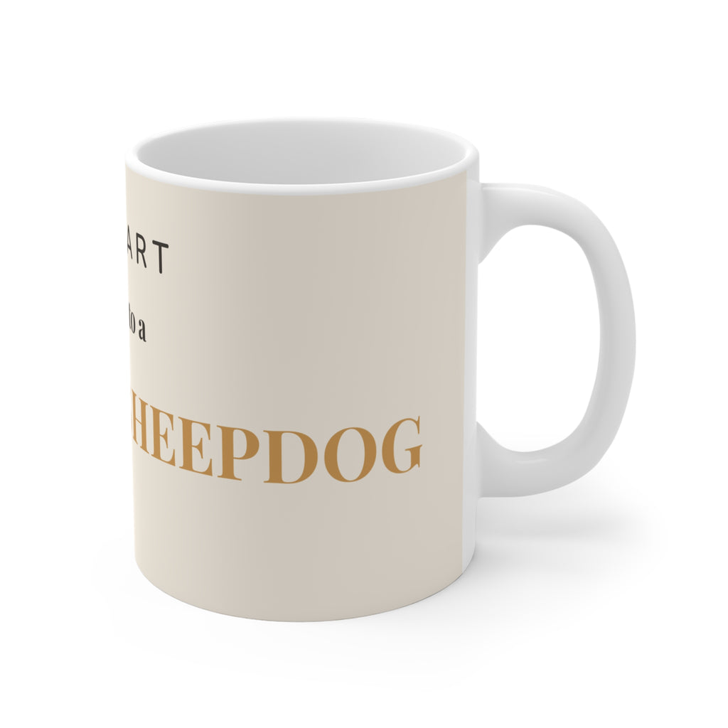 Shetland Sheepdog Mug — My heart belongs to a Shetland Sheepdog