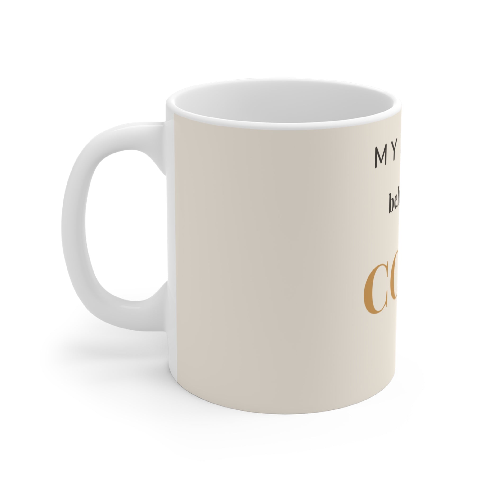 Corgi Mug — My heart belongs to a Corgi