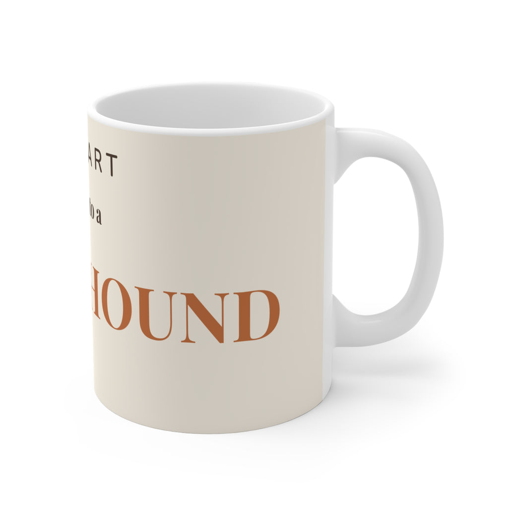 Basset Hound Mug — My heart belongs to a Basset Hound