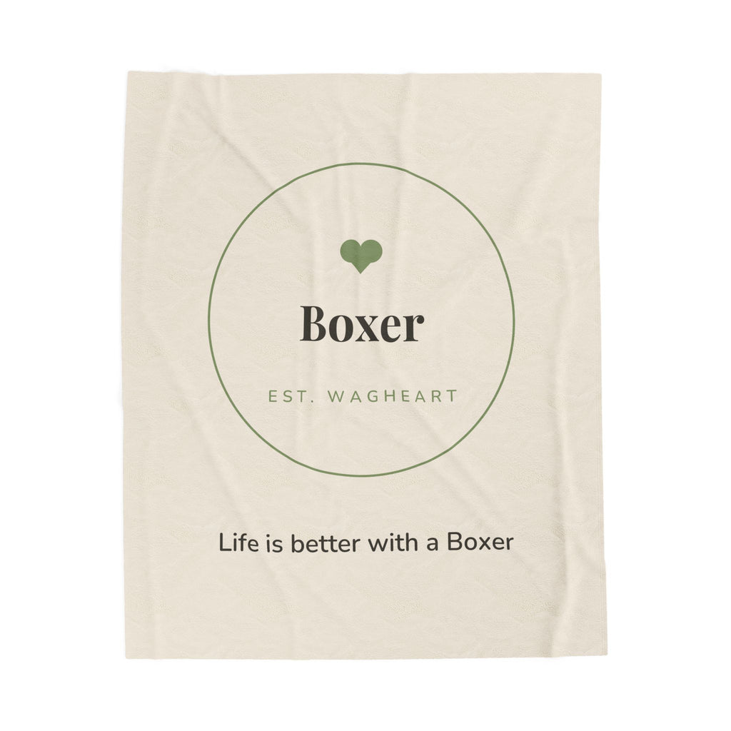 Boxer Cozy Blanket — Life is better with a Boxer