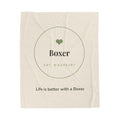 Boxer Cozy Blanket — Life is better with a Boxer