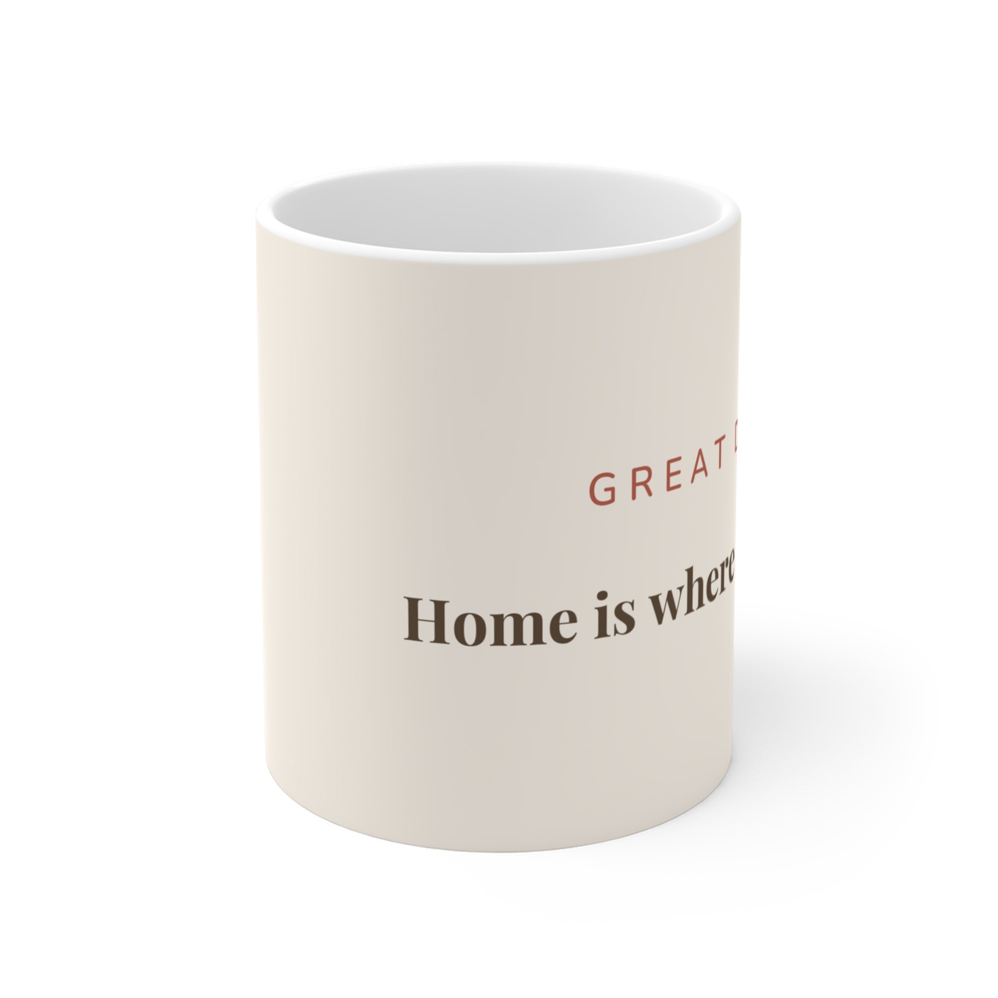 Great Dane Mug — Home is where my Dane is